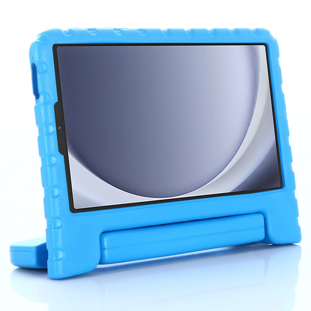 Samsung Galaxy Tab A11 / A9 Stossfeste Kinder Schaumstoff Hülle   Griff   Standfunktion - Blau
