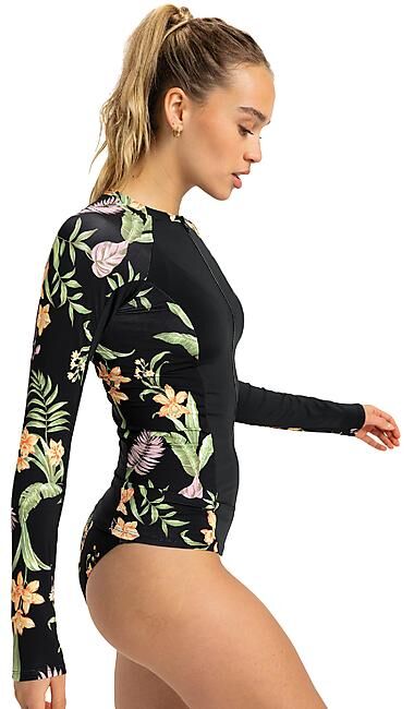 ROXY - T-SHIRT LYCRA ZIP ML