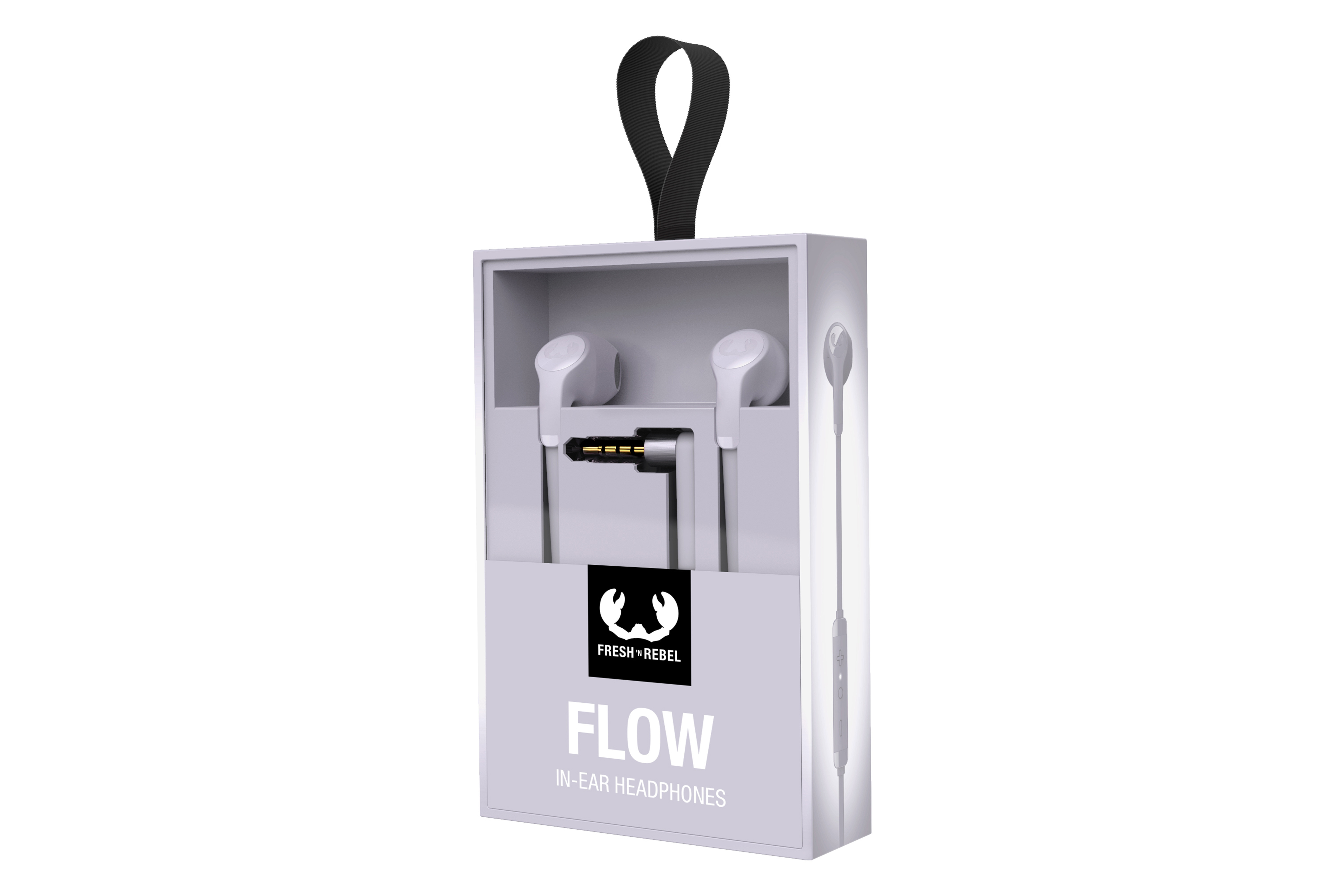 Fones de ouvido intra-auriculares Fresh'n Rebel Flow Dreamy Lilac