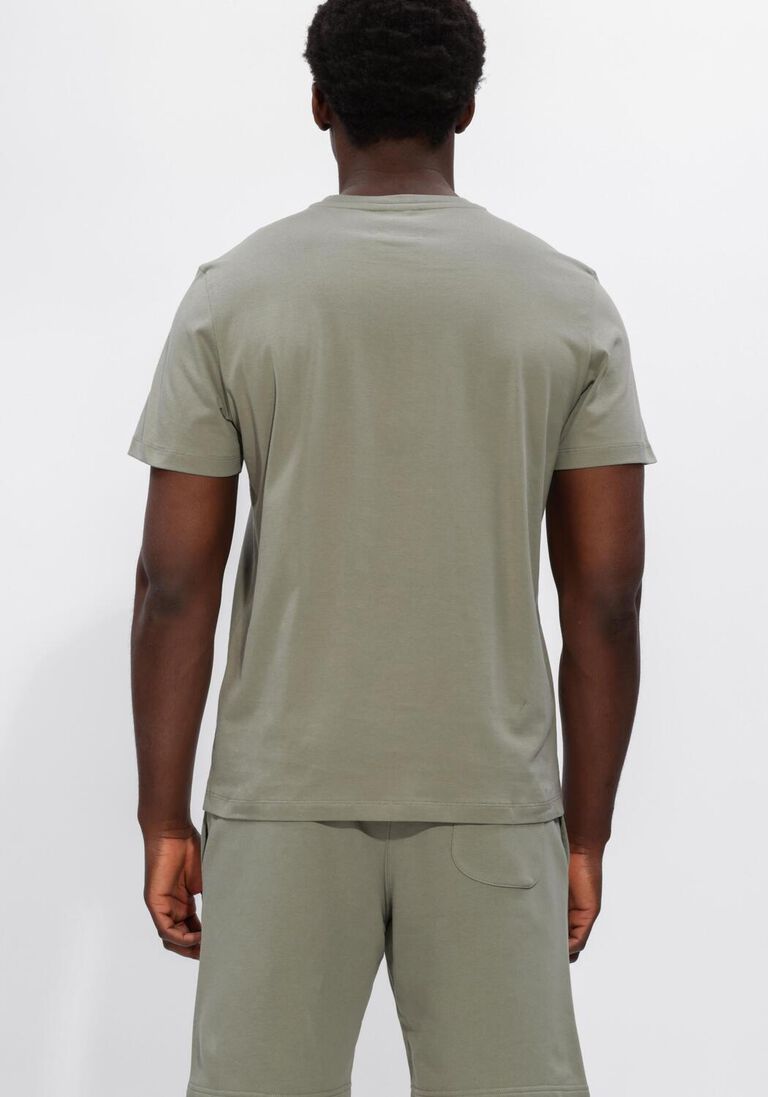 groene parajumpers t-shirt patch tee