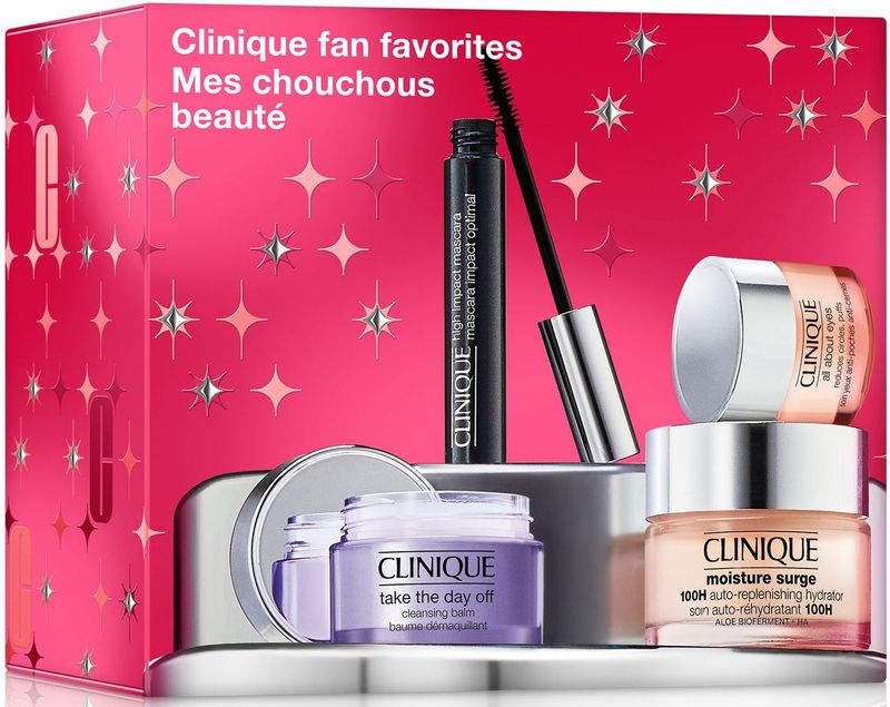 Clinique Fan Favorites: Skincare & Makeup Gift Set