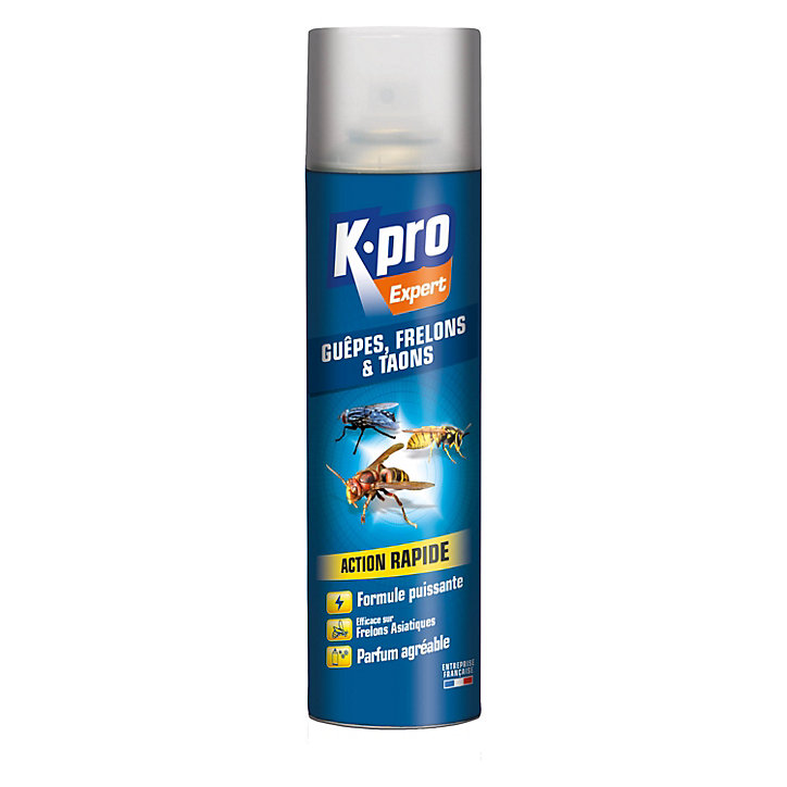 Aérosol guêpes, frelons et taons Kapo 400ml