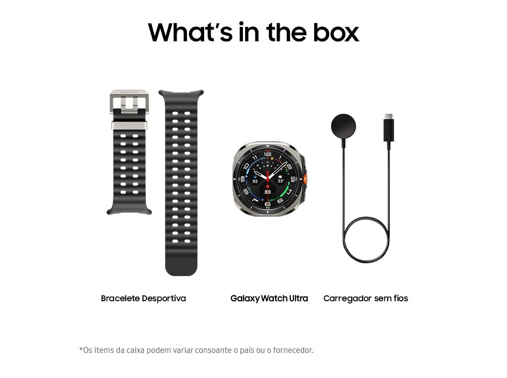 SMARTWATCH SAMSUNG WATCH ULTRA 47MM TITANIUM/LARANJA LTE
