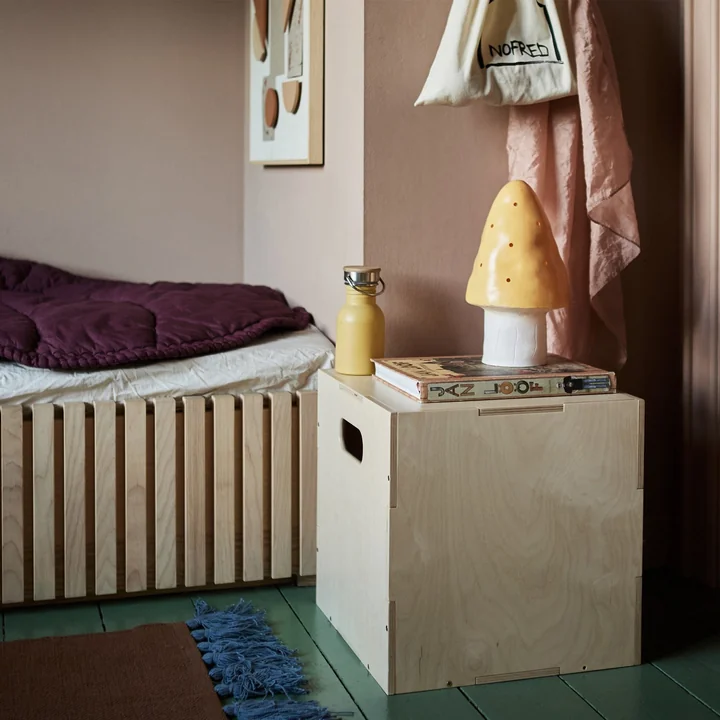 Nofred - Cube Aufbewahrungsbox, long, beige