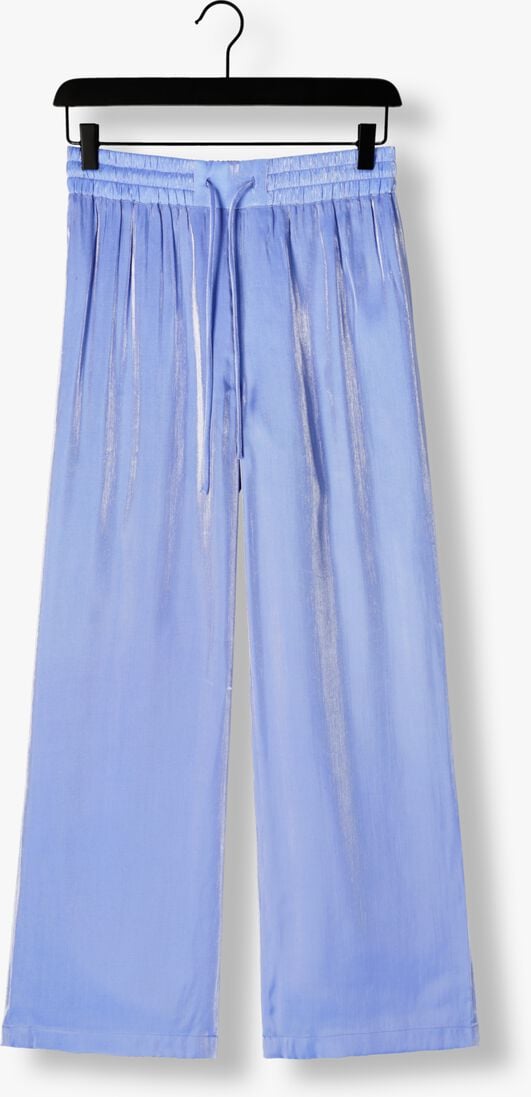 blauwe dante6 pantalon soir shimmer wide leg pants