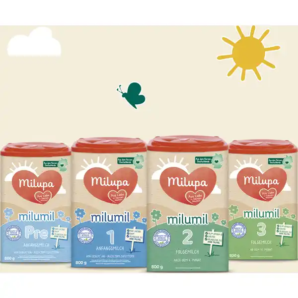 Milumil Pre Anfangsmilch von Geburt an
