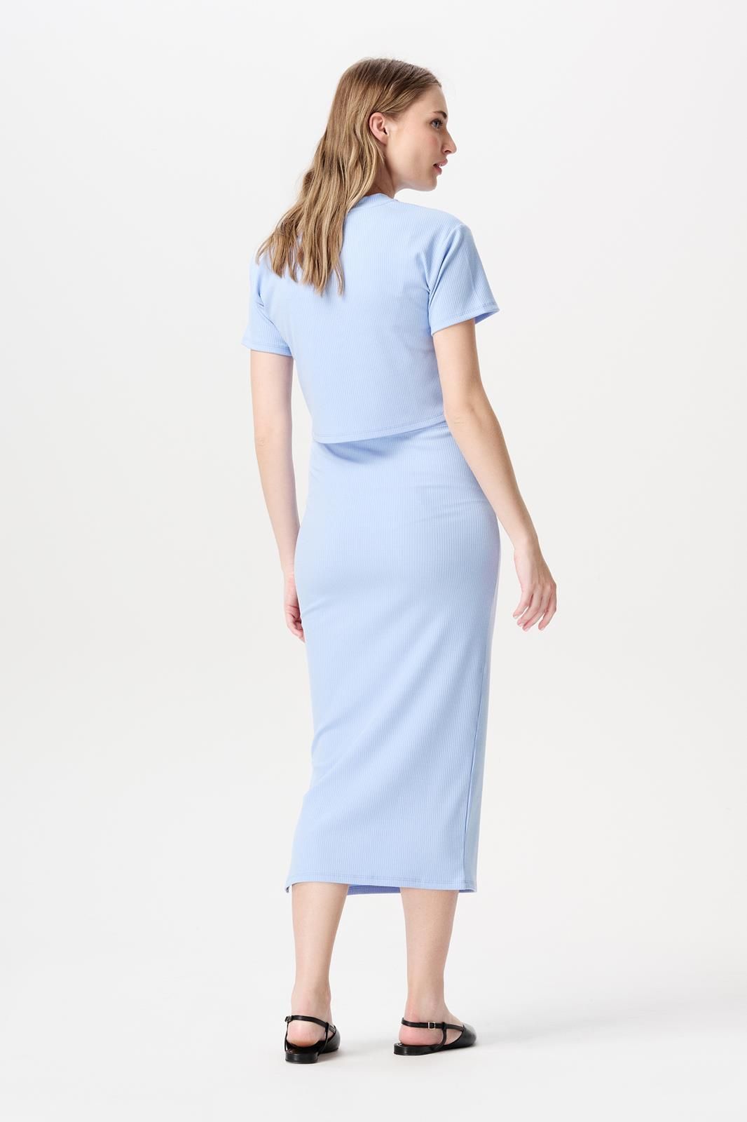 Noppies Maternity Rok Vija - Light Sky