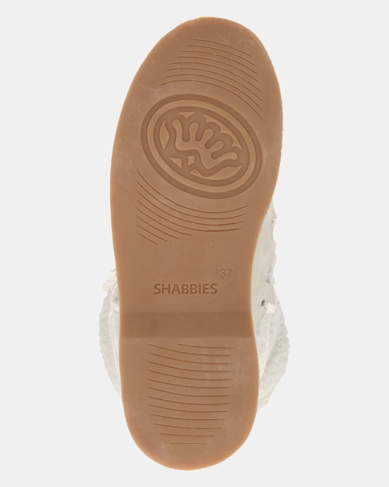 Shabbies Amsterdam Gevoerde boots  - wit