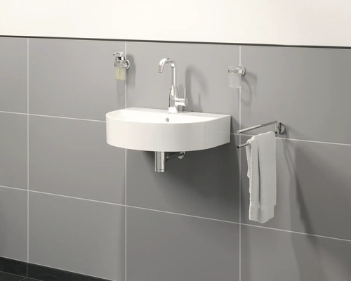 basano wastafel SESTO 50 cm wit