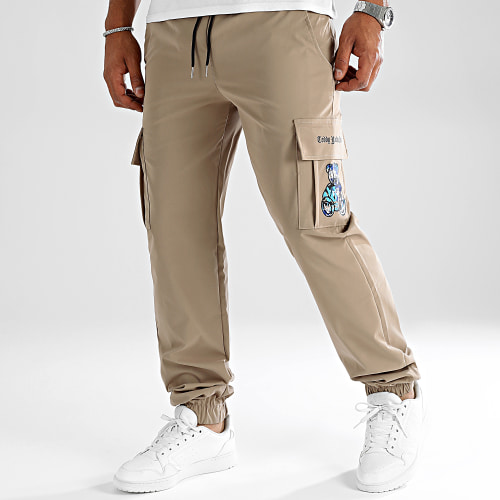 Pantalon Cargo Art Series Blue Beige