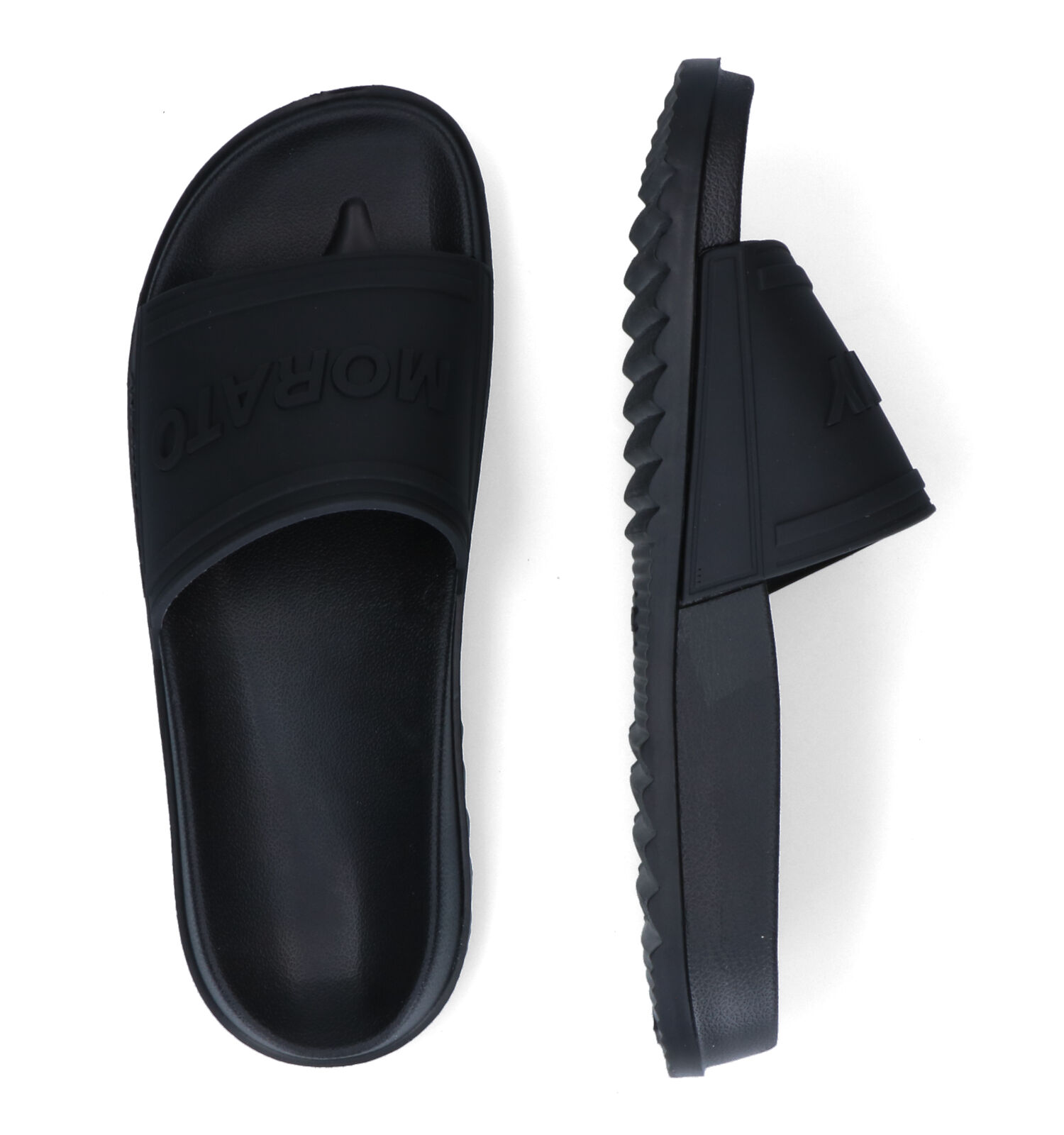 Badslippers zwart
