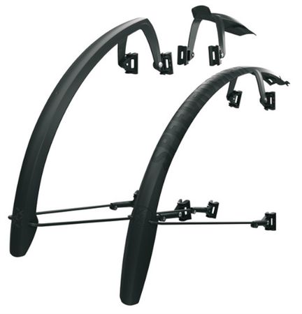 SPEEDROCKER Schutzblech-Set für Gravelbikes  schwarz  28