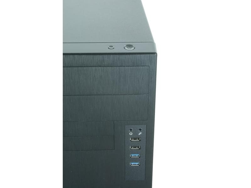 Chieftec PC-Gehäuse HO-11B-350GPB Mini-Tower Gehäuse