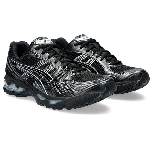Asics Gel-Kayano 14 Sneakers, Black/Pure Silver, 37.5