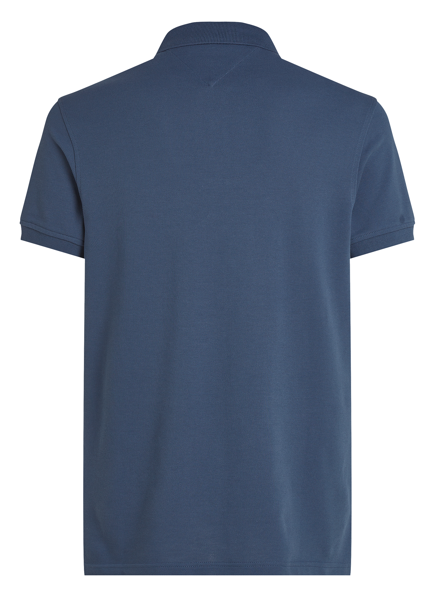Polo slim-fit en coton bio | Bleu
