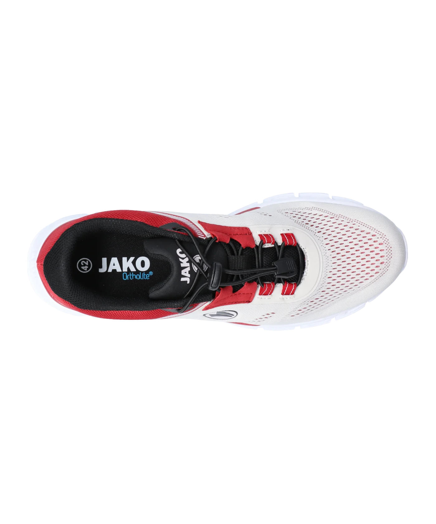 JAKO Freizeitschuh Premium Flow Weiss Rot F718