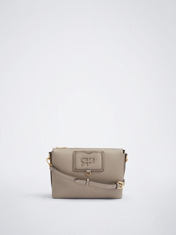 Bolsa transversal para uso diário - Marrom