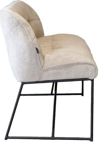 Eetkamerbank - Jelle - Waterafstotend - Polyester - 220 cm
