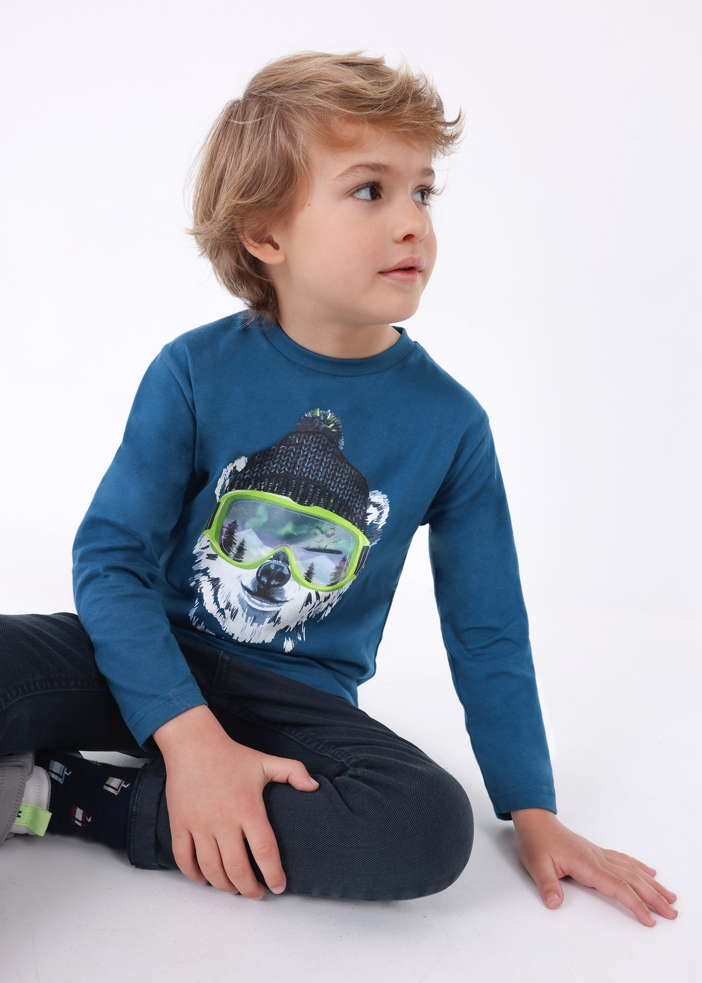 Camiseta interativa Better Cotton para meninos