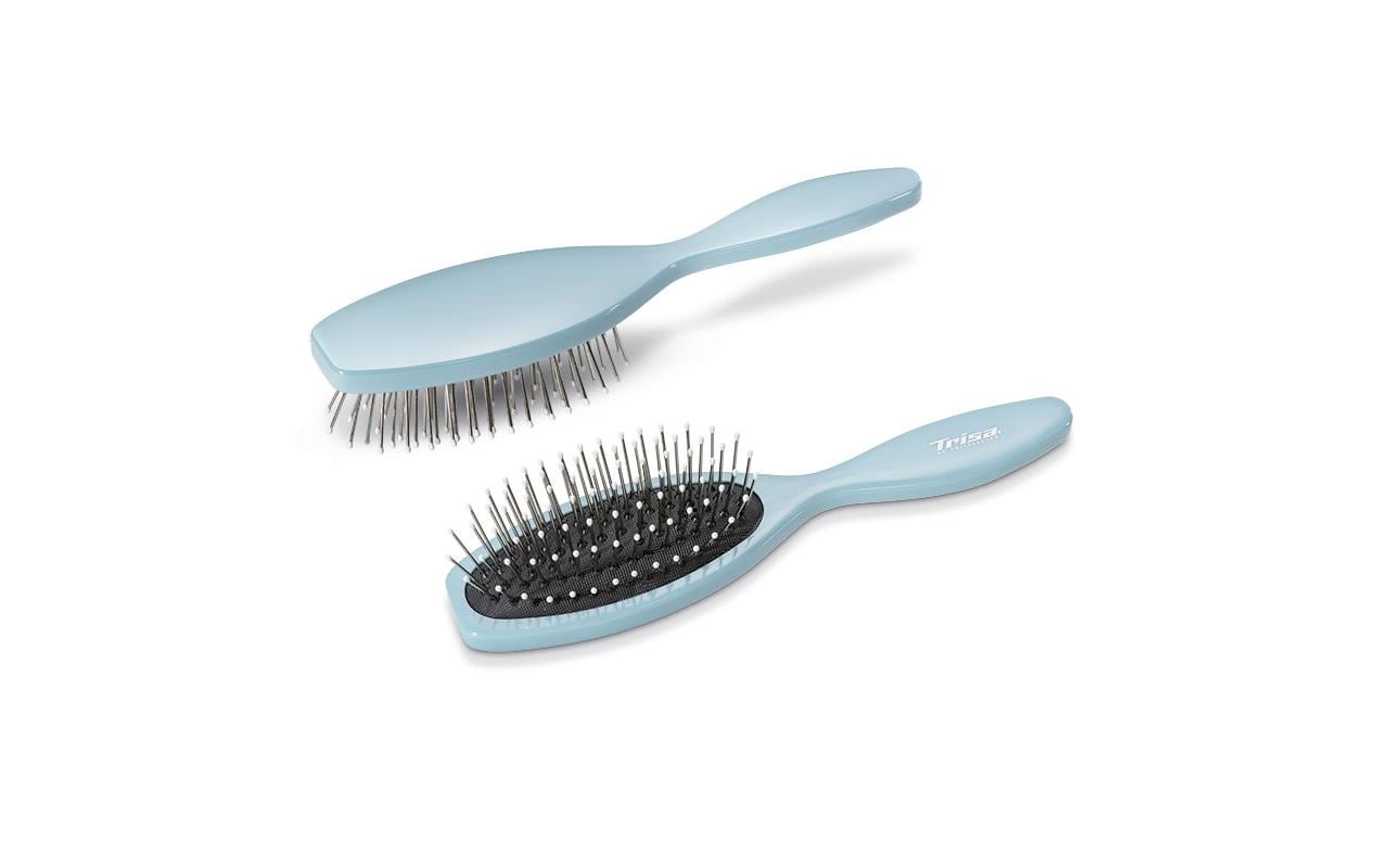 Basic Brushing Small, GummikissenbürsteHochwertige Haarbürste mit Metallstiften
