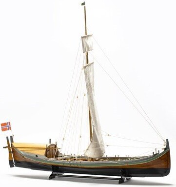 Billing Boats - Nordlandsbåden 416 Skib Byggesæt - 1:20 - Bb416