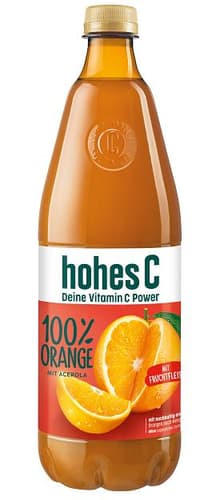 Hohes C Milde Orange mit Fruchtfleisch (EINWEG)