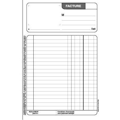 Manifold Le Dauphin Autocopiant 21 x 29,7 cm - 50 pages - 3 exemplaires