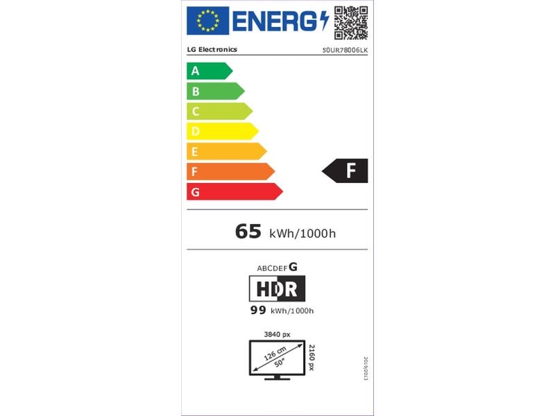 LG TV 50UR78006LK 50