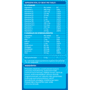 Supradyn Vital 50  Tabletten - Duoverpakking 2x95TB