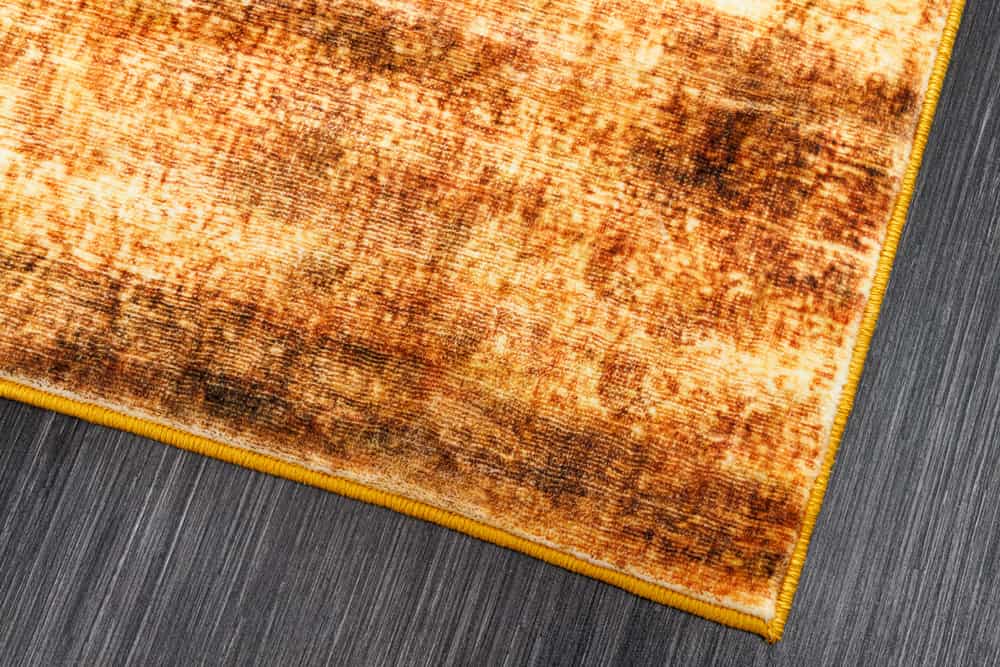 Moderner Teppich SOFT TOUCH 230x160cm senfgelb gold Kurzflor Indoor-Teppich