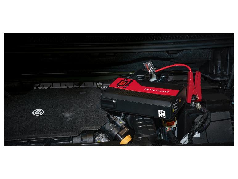 4-in-1 powerbank met compressor