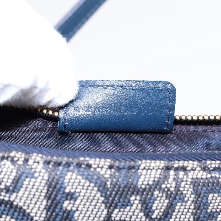 Dior Vintage Dior Saddle Bag Navy