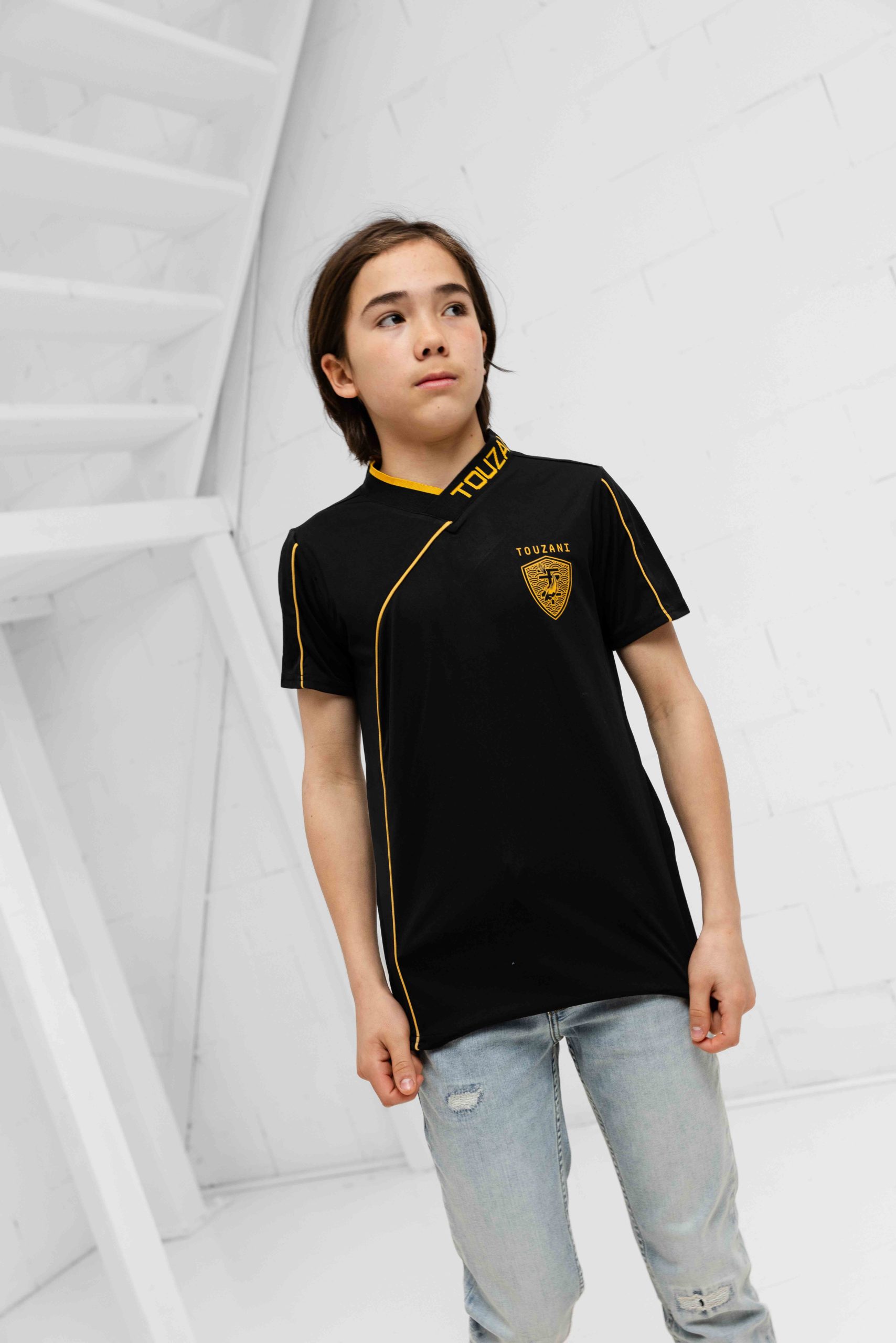 Touzani Kohaku T-Shirt Kids Zwart