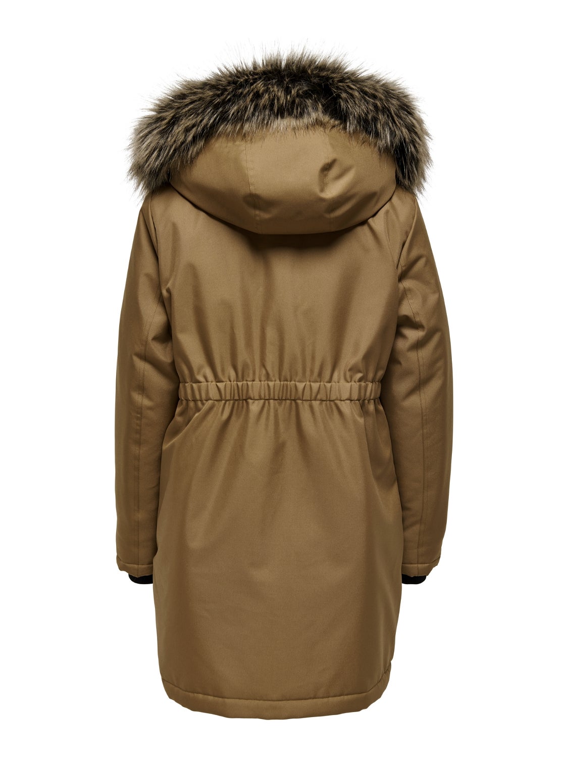 OLMIRIS Langer Parka Toasted Coconut