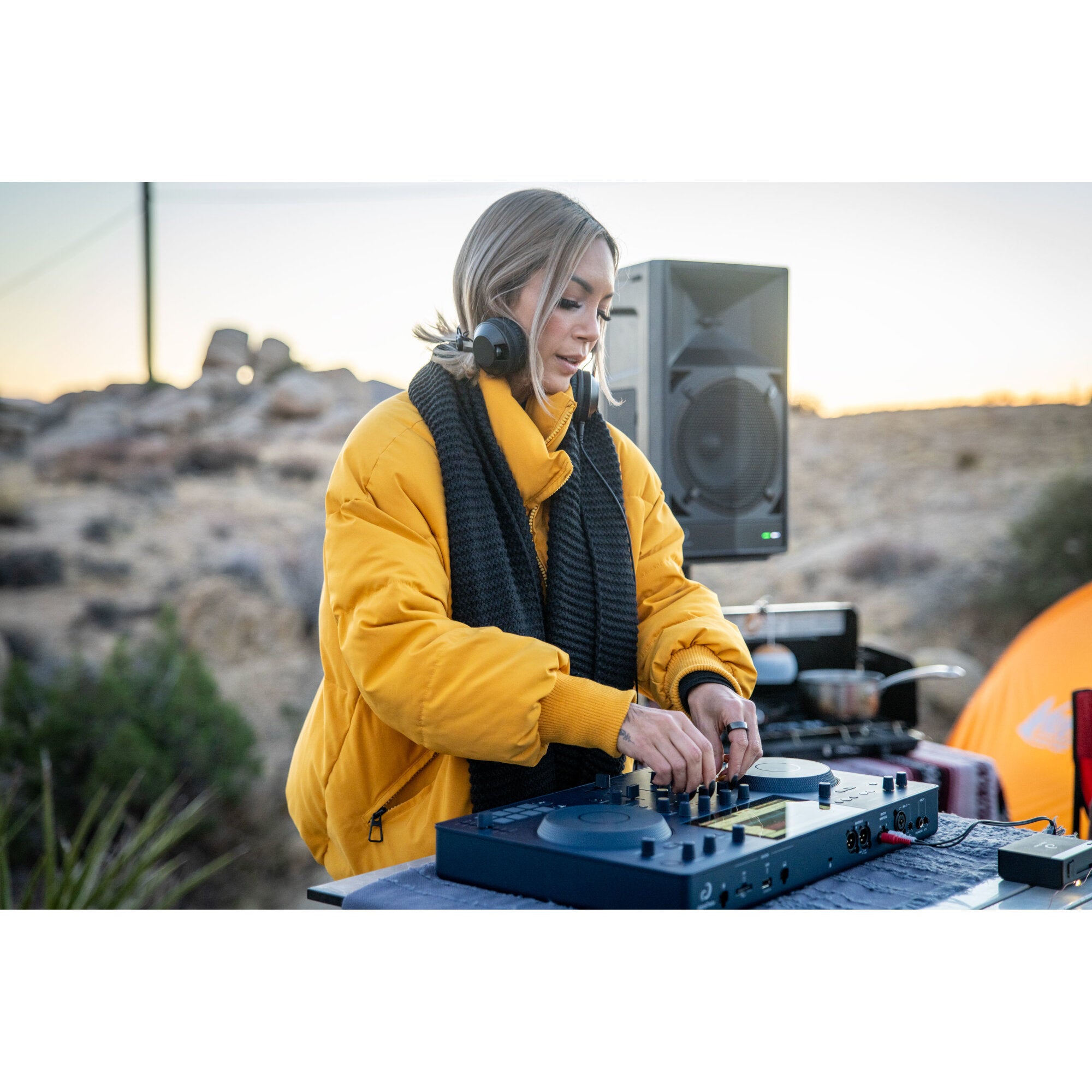 AlphaTheta Wave-Eight mobiele Bluetooth-speaker