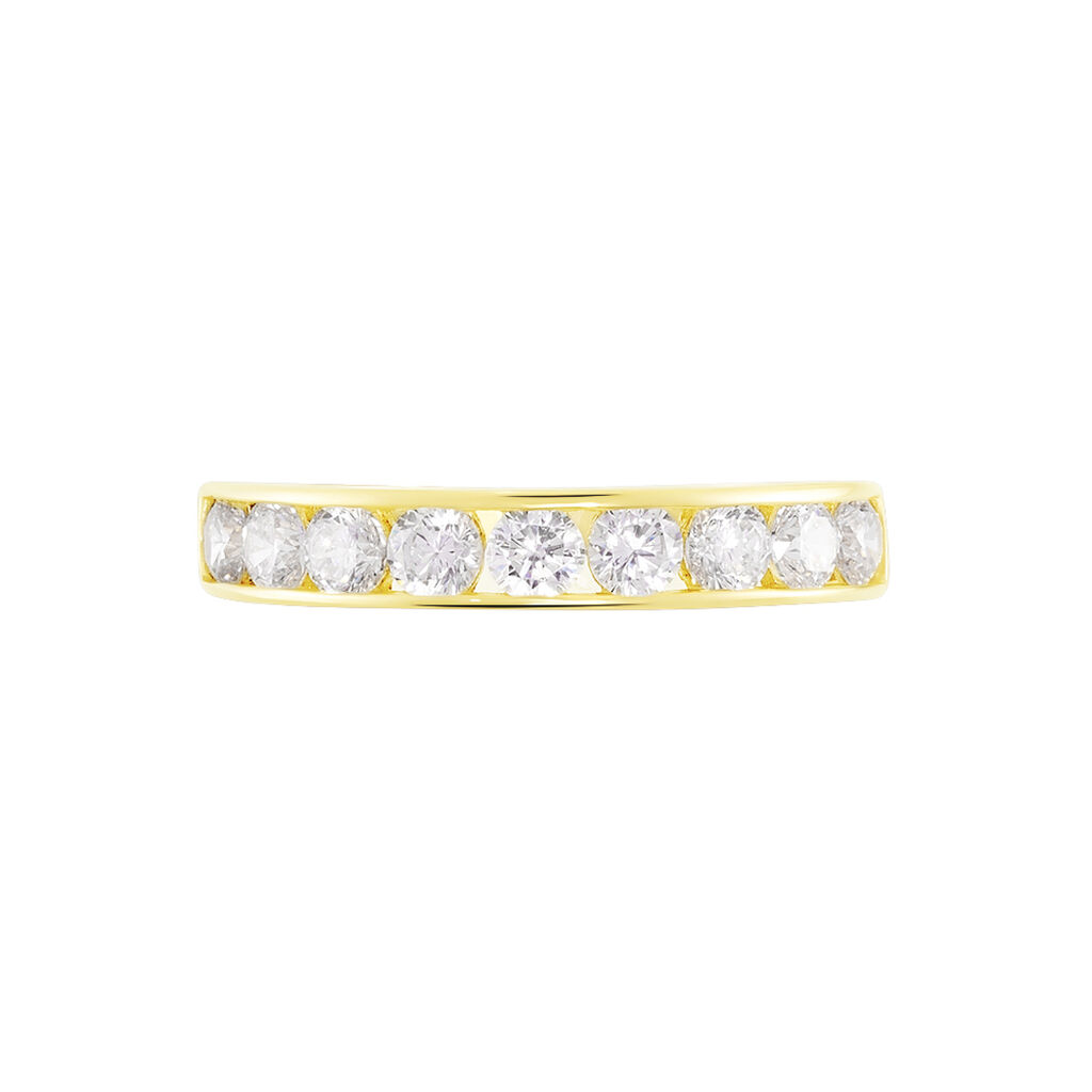 Bague Davila Or Jaune Oxyde De Zirconium