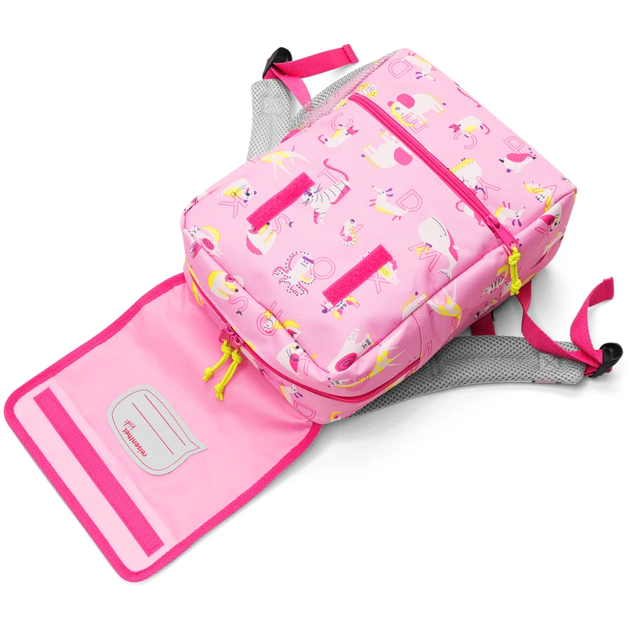 reisenthel® backpack kids abc friends pink