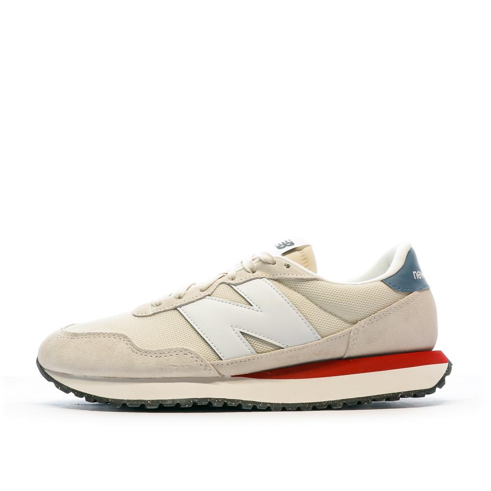 New Balance Baskets Beige/Blanc Homme New Balance 237