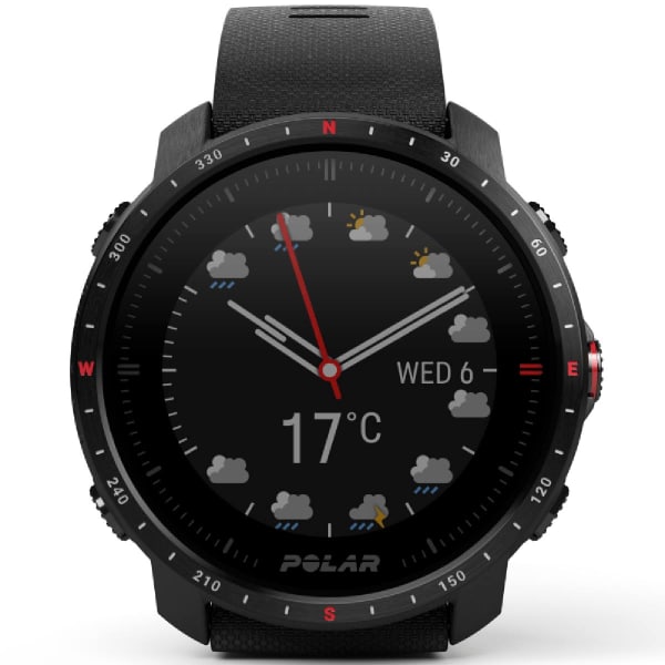 Montre cardio GPS POLAR GRIT X PRO SAPHIR M/L BLACK