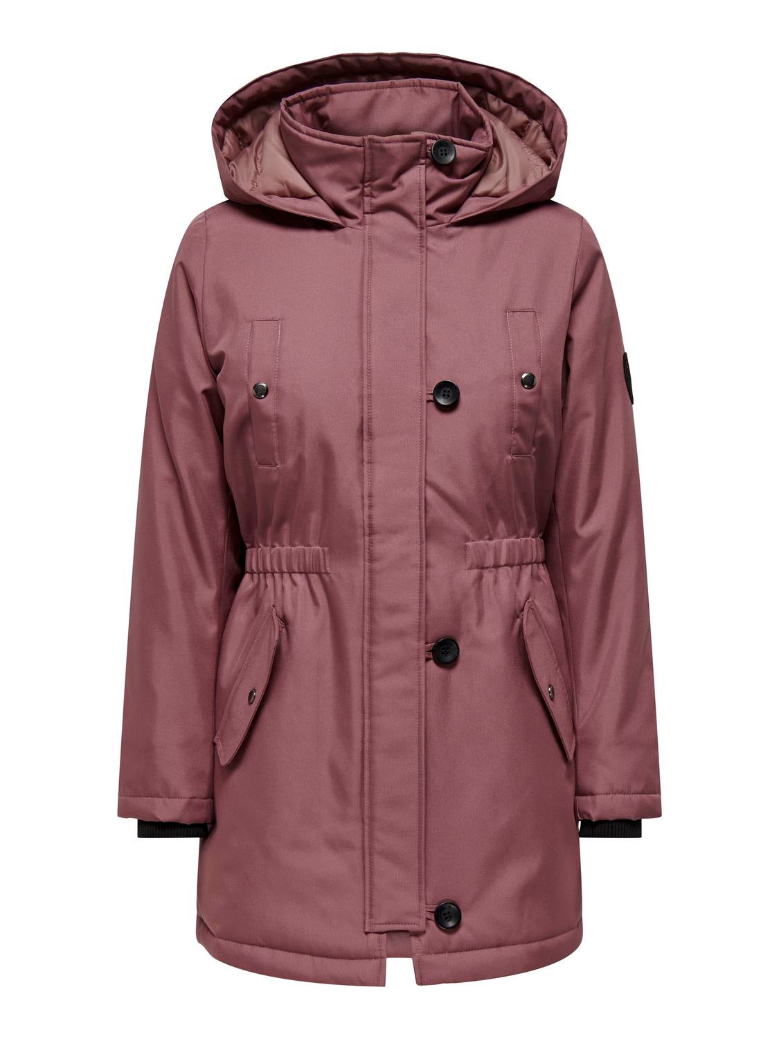 ONLMIE Langer Parka Rose Brown