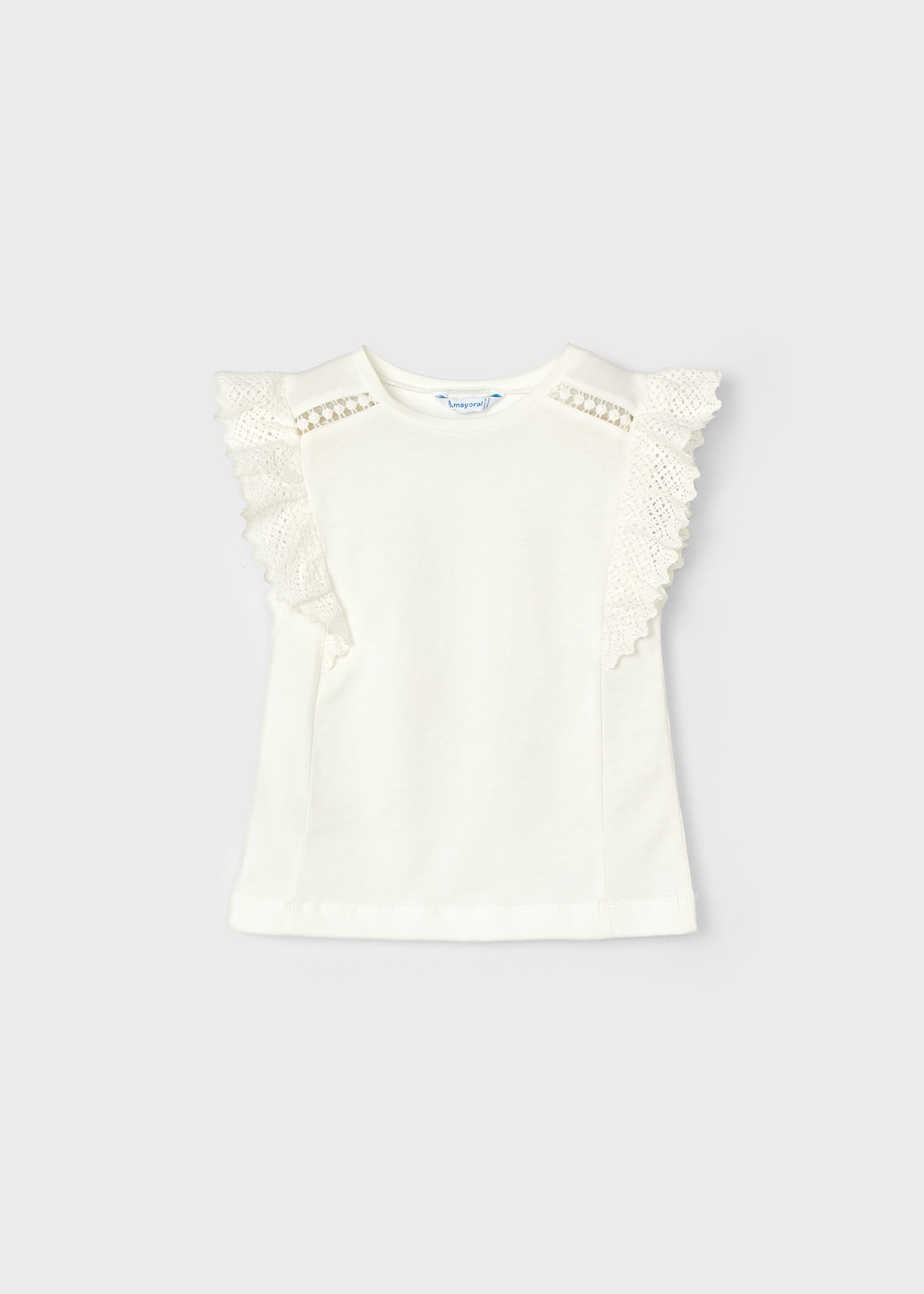 Camiseta de crochê Better Cotton para meninas