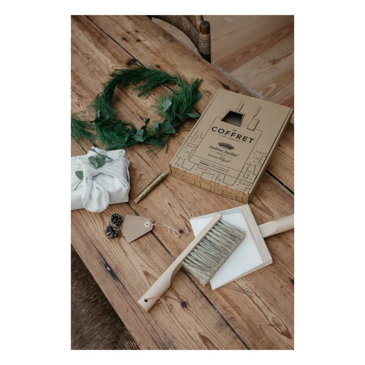 Andrée Jardin Coffret pelle et balayette - Clynk Nature | Crème