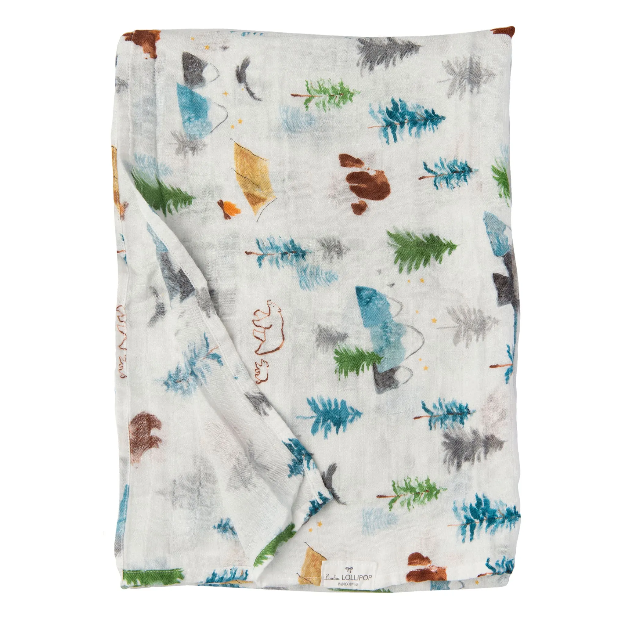 Loulou Lollipop Couverture Mousseline Bambou - Aventure