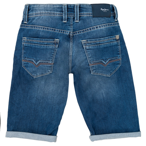 Pepe jeans - CASHED SHORT - Bleu
