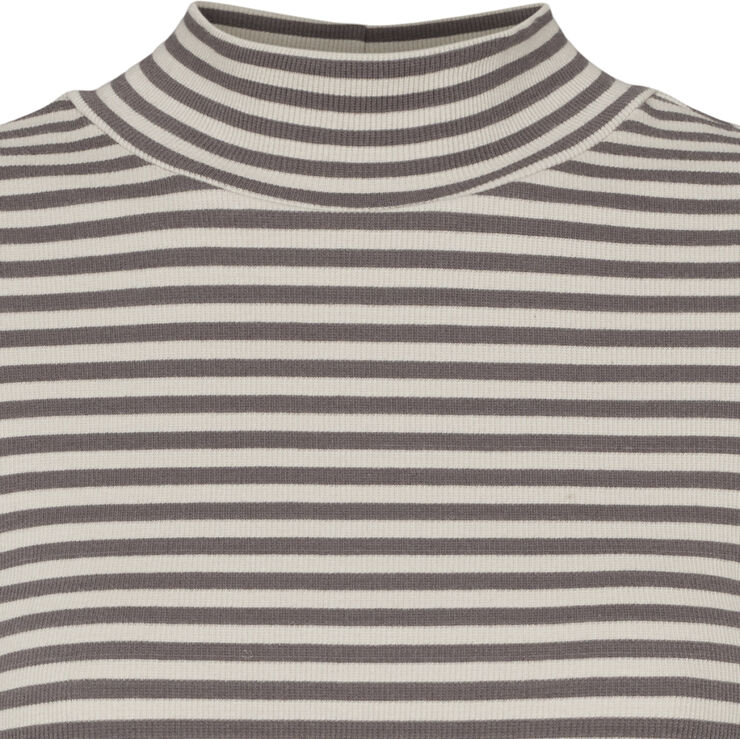esmé studios ESBlossom Stripe LS Turtleneck GOTS Nacreous clouds
