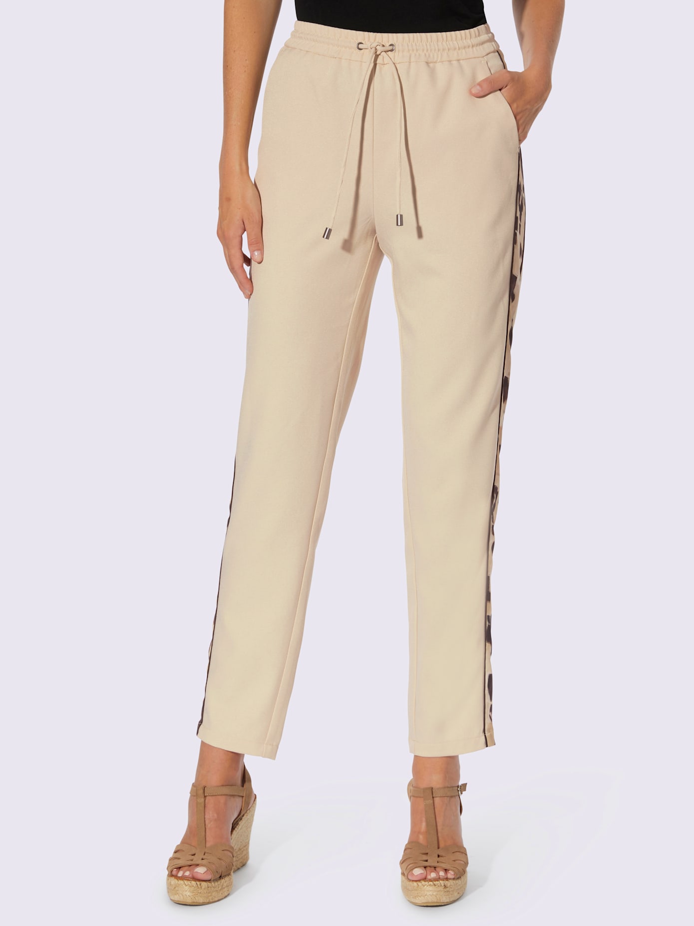 Pantalon qualité tissée