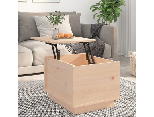 VIDAXL - Table basse 40x50x35 cm bois massif de pin