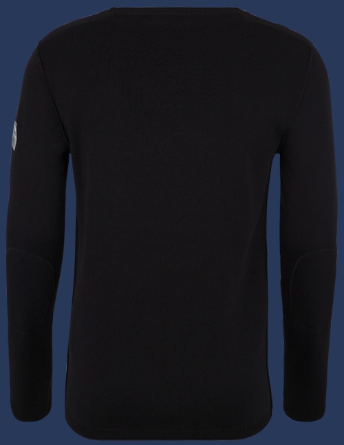 Herren Pullover 003 KoNitA, Schwarz