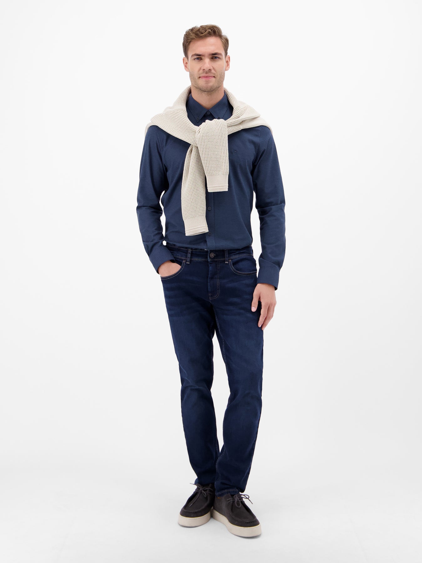 Karo Flannel-Stretchhemd - for every day