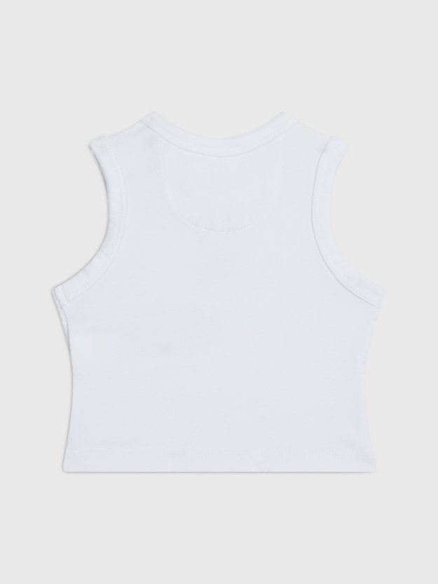 Camiseta regata com monograma para recém-nascidos